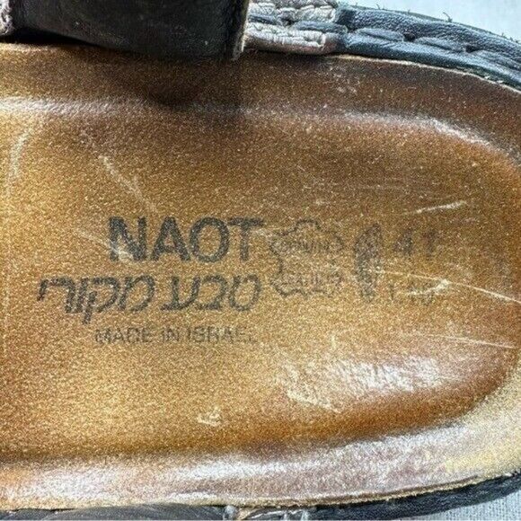 Naot Black and Cream Sandals - Picture 8 of 8